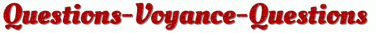 Voyance questions